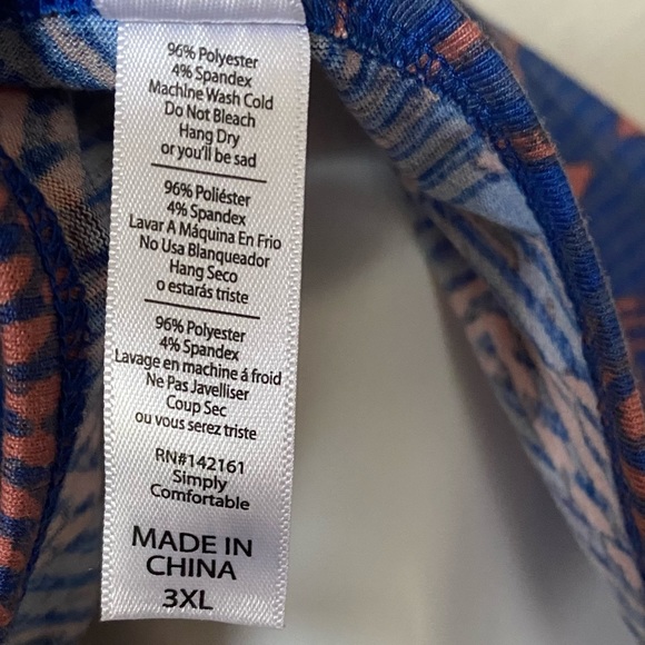 EUC LuLaRoe art deco Classic T, 3XL - Picture 6 of 13